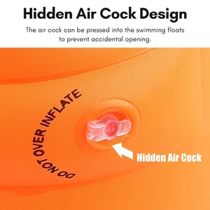 2pcs Inflatable Swim Arm Bands PVC Arm Swimming Floats Rings For Kids WWWP - Picture 1 of 7