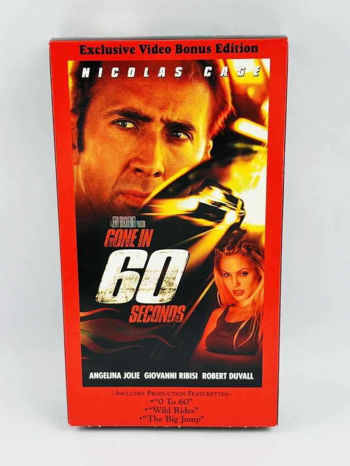 Gone In 60 Seconds (VHS, 2000) Action/Crime/Thriller - Image 1 of 2