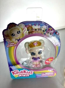 Kindi Kids Minis TIARA SPARKLES 3" Doll Bobble Collectible New - Picture 1 of 3