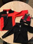 Obermeyer Kids Ski Or Snowboarding Gear Sweaters And Beanie Cap Matching