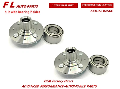 Buje y cojinete de rueda delantera para Acura Integra 1990-1993 Honda Prelude 1988 1989 x2 Foto 1 de 4