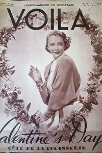  REPORTAGES PHOTOS VOILA 1940  VALENTINE'S DAY SANDRINI MAGICIEN FEMMES de JAVA - Picture 1 of 2