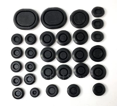 Kit de tapón y ojal de carrocería de goma maestro para Ford Mustang 1979-1993 Foto 1 de 4
