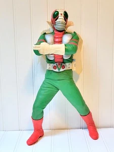 Kamen Rider V3 LARGE FIGURE Banpresto 2002 OVER 14" Tokusatsu US SELL, DAMAGED! - Picture 1 of 12