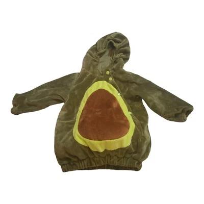 Infant Avocado Costume Size 12-18 Months Halloween Costume Hooded Pullover - Image 1 of 4