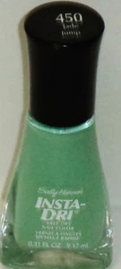 1 Sally Hansen Insta-Dri Fast Dry Nail Color Nail Polish JADE JUMP #450 - Picture 1 of 2