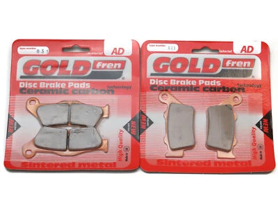 Brake Pads Front & Rear For Husqvarna TE 610/E (6 bolt fixing) 1995-1999 - Image 1 of 3