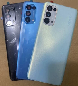 For Oppo Find X3 Lite CPH2145 with Camera Lens New Glass Battery Back Door Cover - Picture 1 of 5
