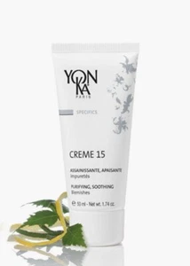 YONKA Crema 15 Crema Tratamiento Purificante y Calmante 50 ml #da - Imagen 1 de 1