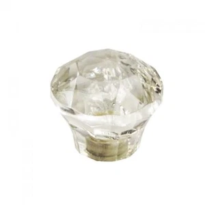Clear Glass Cabinet Knobs - Picture 1 of 2