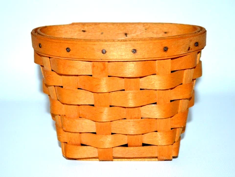 Longaberger 1998 Oregano Booking Basket With Protector Cover