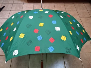 Vintage Legoland Parks Umbrella  Windsor Resort Berkshire England Green - Picture 1 of 18