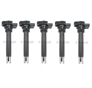 Set of 5 Bosch Direct Ignition Coils for Audi TT Quattro VW Beetle Jetta 2.5L L5 - Picture 1 of 1
