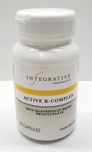 Integrative Therapeutics ACTIVE B-COMPLEX - 60 Capsules - w/ Methyfolate 3/2026+ - Picture 1 of 13