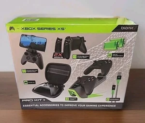 BIONIK Pro Kit + for XBOX Series XS Dual Charger Quickshot Pro Lynx Cable NEW - Picture 1 of 5