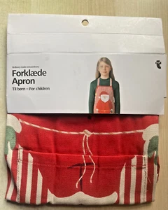 Nuevo en Paquete Nuevo Delantal de Navidad para Niños Tigre Volador - Rayas Rojas y Blancas - Papá Noel - 57 cm - Imagen 1 de 4