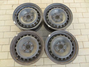 original VW Passat 3B Stahlfelgen 15 Zoll 6Jx15 ET37 3B0601027D - Bild 1 von 7