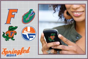 FLORIDA GATORS VINYL DECALS COMBO 4 PACK #2 UF Car Truck iPhone Stickers Albert - Picture 1 of 1