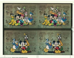 1995 SkyBox Disney Premium Holobossed Foil Hologram Insert Chase Uncut Cards - Picture 1 of 1