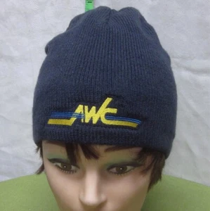 AWC knit beanie Auto Warehousing Company skullcap hat Toledo logo cap - Picture 1 of 2