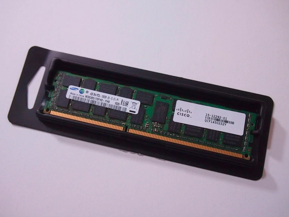 Memoria DIMM CISCO 15-12292-01 UCS 4GB DDR3 1333Mhz 2Rx4 PC3L-10600R Foto 1 de 1