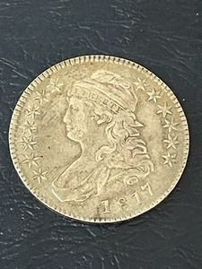 1817 Capped Bust Half Dollar, Scarce Early Silver 50c - Picture 1 of 8
