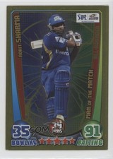 2012 Topps Cricket Attax IPL Man of the Match Gold Foil Rohit Sharma