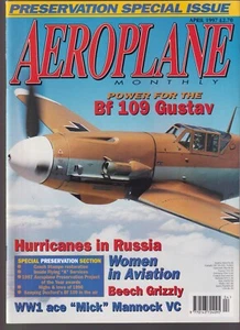 AEROPLANE MONTHLY N°04 1997 HURRICANES RUSSIA / BF 109 GUSTAV / WOMEN AVIATION - Picture 1 of 3