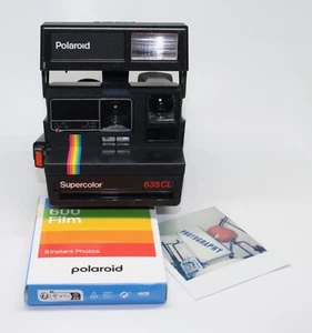 Polaroid Supercolor 635CL Sofortbildkamera mit neuem Film & Tasche - Film getestet & sehr guter Zustand - Bild 1 von 6