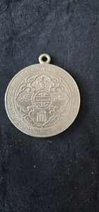 1925 BRITISH HONK KONG TRADE $1 DOLLAR 90% SILVER COIN R1 ANHÄNGER  - Bild 1 von 7