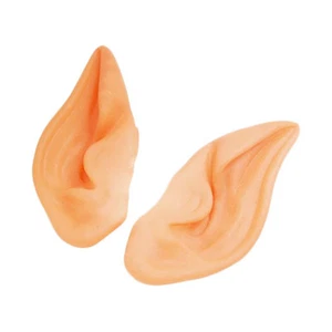 Latex Christmas Santa Elf Pixie Gnome Elves Ears Fancy Dress Costume Accessory - Picture 1 of 2