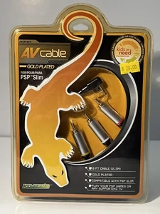 Cables AV Komodo Sony PSP Slim 2000 Reproduce PSP En Tu TV Nuevos Precintados - Imagen 1 de 5