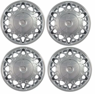 NUEVO 1997-2005 Buick CENTURY 15" CROMO Tapacubos Centro Cubierta Juego 2 piezas Atornillable Foto 1 de 4