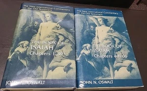 2 Vol. The Book of Isaiah, Chapters 1-39, 40-66 Commentaries Oswalt Great Cond. - Picture 1 of 3