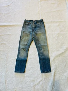 Re/Done Levi Damen 26 Schrittlänge 28" hohe Leibhöhe rot Damen Medium Wash Whiskered $ 375 - Bild 1 von 4