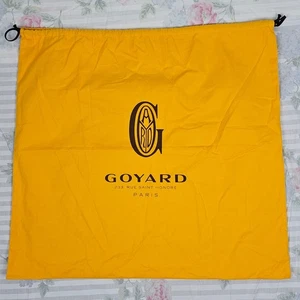 Goyard Staubbeutel Beutel Gelb Paris Luxus Designer 27x25 - Bild 1 von 8