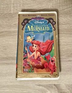 The Little Mermaid VHS Disney Classic Fully Restored Special Edition 1989 - Picture 1 of 7
