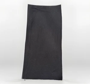 Falda halógena para mujer talla pequeña negra tejida a lápiz elástica gruesa - Imagen 1 de 3