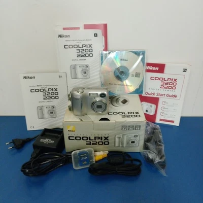 Nikon Coolpix 3200 Digital Camera 📸 Completa E Funzionante  - Immagine 1 di 4
