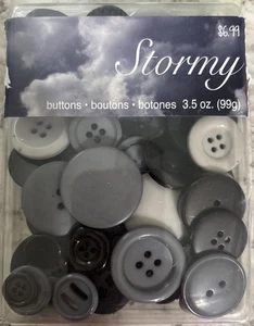 Blumenthal Lansing "Stormy" Button Value Pack (3.5oz/99g) Unused OpenedPackage - Picture 1 of 2
