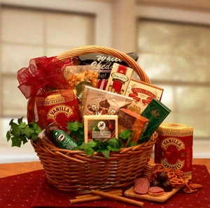 Der ultimative Snack Geschenkkorb - Geschenkkorb - Lebensmittel Geschenkkorb - Bild 1 von 1