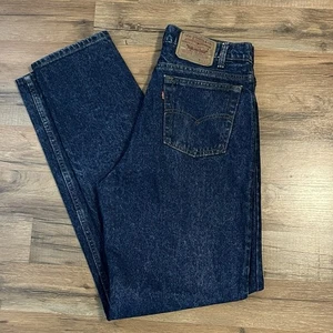 Levis 550 Jeans Herren 33x34 Blau Relaxed Fit Tapered Leg Denim Hose Y2K Vintage - Bild 1 von 9