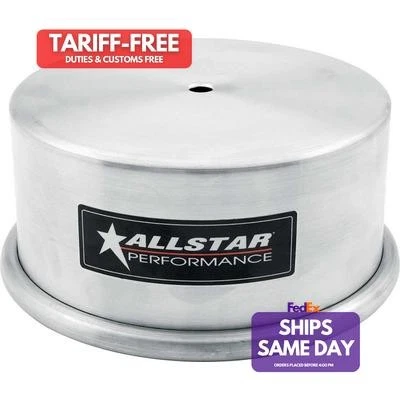 Allstar ALL26043, One Natural Aluminum Aluminum Carb Hat Performance Racing Part - Image 1 of 4