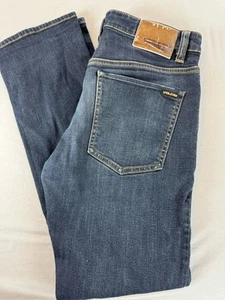 Pantalones de mezclilla Volcom Solver modernos rectos lavado medio flexibles 31 - Imagen 1 de 6