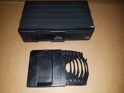 1997-2006 JAGUAR XJR XJ8 XK8 XKR VANDEN PLAS X100 6 DISC CD CHANGER AUDIO PLAYER - Image 1 of 4