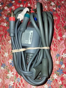 Cable AV HD componente Microsoft Xbox 360 - Cable de audio y video original OEM - Imagen 1 de 2