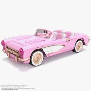 Mega Barbie The Movie 1956 Corvette Stingray Collectors, Building Set - In Hand - Picture 1 of 9