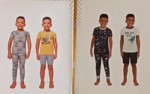 Lot of 8 Pc Kids Headquarters Boys 100% Cotton Pajama Sets Size 6 NEW - Picture 1 of 11