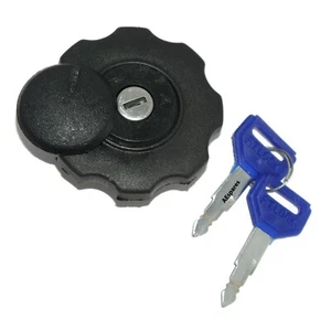 For JCB Lockable Diesel Fuel Tank Cap With Key Hole Cover With 2 Keys - Picture 1 of 9