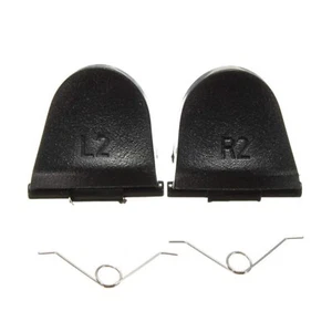 Black Sony PS4 Triggers L2 R2 Replacement for Playstation 4 Controller (3x sets) - Picture 1 of 3